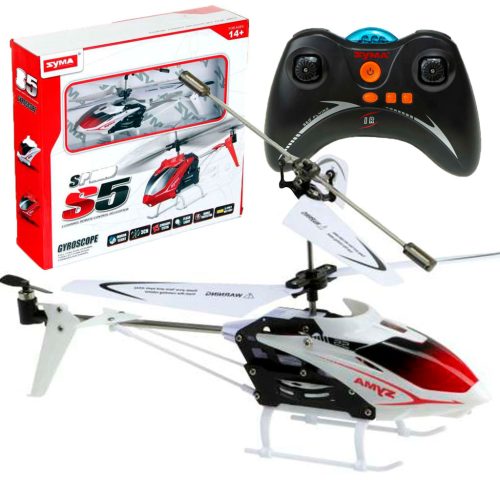 SYMA S5 RC helikopter 3CH fehér