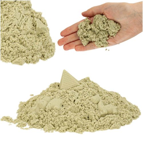 Kinetikus homok 1kg zsákban természetes bézs