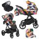 Kunert LAZZIO 3in1 multifunktionaler Kinderwagen - Regenbogen 