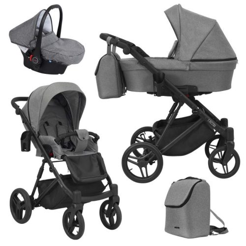 Kunert LAZZIO 3in1 Multifunktionskinderwagen - Dunkelgrau