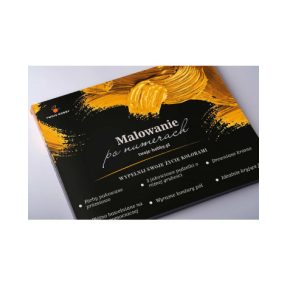   Malowanie po numerach Malownicza Austria 40x50 Płótno + Farby + Pędzle