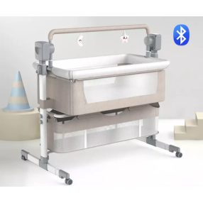 Multifunktionale elektrische Wiege und Babybettchen - Beige