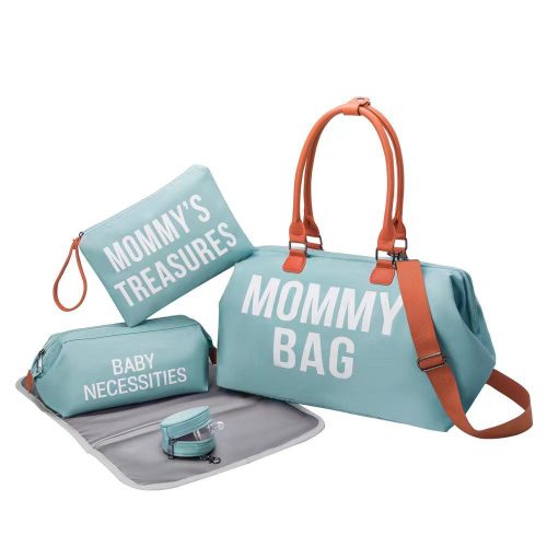 MOMMY BAG - 5er-Set Wickeltaschen für Mütter - Hellblau