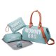 MOMMY BAG - 5er-Set Wickeltaschen für Mütter - Hellblau