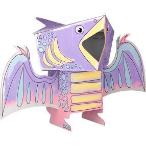 Pterodaktyl" kolorowanka-składanka 3D dinozaur