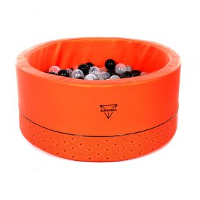 Junama ECO Leder trocken Ball Pool - 200 Bälle - Orange