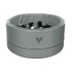 Junama ECO Leder trocken Ball Pool - 200 Bälle - Silber