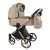 Sojan MILAZZO 3in1 Multifunktionskinderwagen - Beige ( goldrahmen)