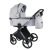 Sojan MILAZZO 3in1 Multifunktionskinderwagen - Grau (Chromrahmen)