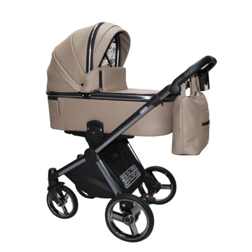 Sojan MILAZZO 3in1 Multifunktionskinderwagen - Braun(dunkelChromrahmen)