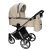 Sojan MILAZZO 3in1 Multifunktionskinderwagen - Creme (Silberrahmen)