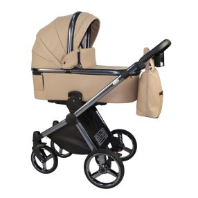   Sojan MILAZZO 3in1 Multifunktionskinderwagen - beige ( chromrahmen)