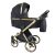 Sojan MILAZZO 3in1 Multifunktionskinderwagen - Schwarz(Goldrahmen)