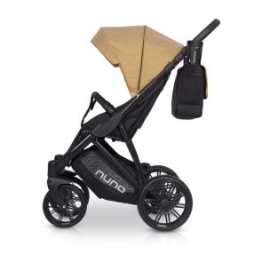Riko Nuno SPORT Kinderwagen + Tasche - Gold