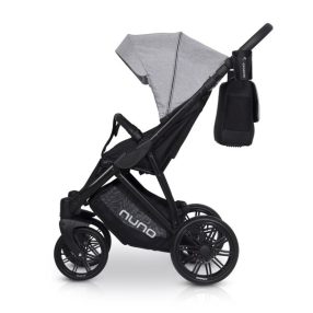 Riko Nuno SPORT Kinderwagen + Tasche - Grau