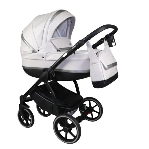 Sojan NORI 3in1 Multifunktionskinderwagen - Weiß/Silber
