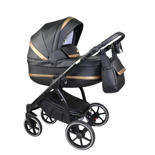 Sojan NORI 3in1 Multifunktionskinderwagen - Schwarz/Dunkles Gold