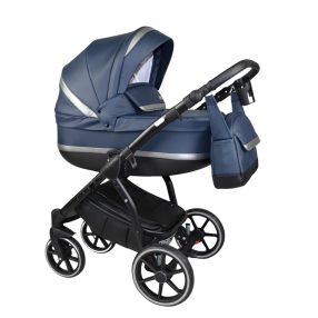   Sojan NORI 3in1 Multifunktionskinderwagen - Dunkelblau/Silber