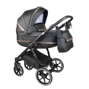 Sojan NORI 3in1 Multifunktionskinderwagen - Schwarz/Braun 