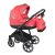 Sojan NORI 3in1 Multifunktionskinderwagen - Rot/Silber