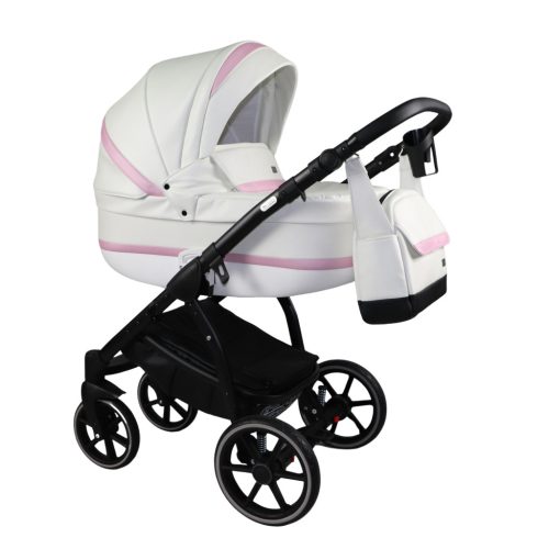 Sojan NORI 3in1 Multifunktionskinderwagen - Weiß/Rosa
