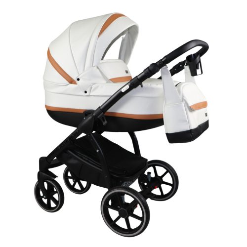 Sojan NORI 3in1 Multifunktionskinderwagen - Weiß/Hellbraun