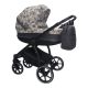 Sojan NORI 3in1 Multifunktionskinderwagen - Graues Blumenmuster