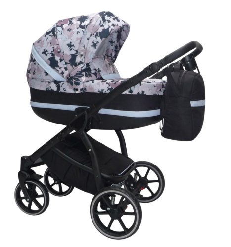 Sojan NORI 3in1 Multifunktionskinderwagen - Blau geblümt