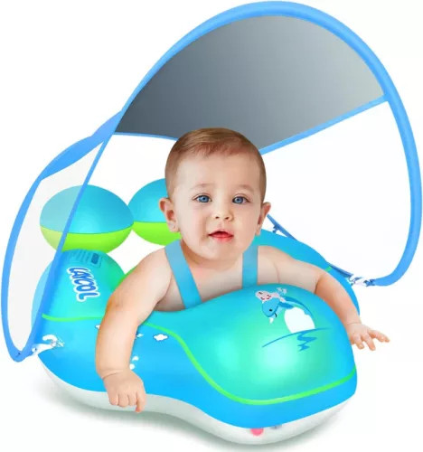 Sunscreen aufblasbares Kinder-Schwimmgummi - Blau