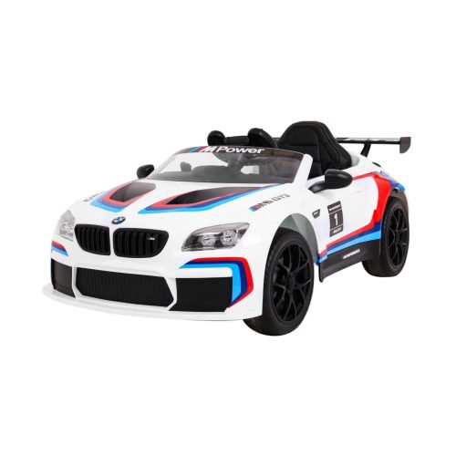 BMW M6 GT3 Elektro-Kleinwagen 90W, 12V/7Ah - Weiß