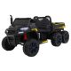Farmer Truck elektrischer Kipper, 2 Passagiere, 4x4, 140W, 2x12V/7Ah - Schwarz