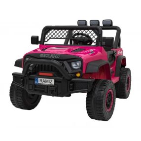   Off-Road Geoland Power SUV 2 Personen, 400w, 24V/7ah Elektrokleinwagen - pink