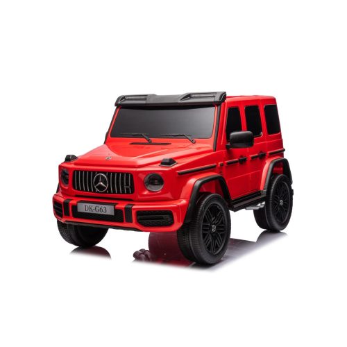 Mercedes Benz G63 AMG XXL Elektro-Kleinwagen, 4x4, 800W, 24V/7Ah - Rot