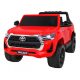 Toyota Hilux 2020 - 4x4 180W 12V 14Ah - elektrischer Lieferwagen - Rot
