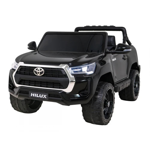 Toyota Hilux 2020 - 4x4 180W 12V 14Ah - elektrischer Lieferwagen - Schwarz