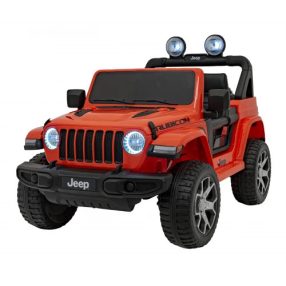   Jeep Wrangler Rubicon elektrischer Geländewagen, 4x4, 4x45W, 12V/10Ah - Rot
