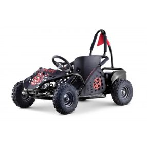   Fast Dragon Elektro-Gokart, 30km/h + 1000 W, 48V/12Ah - Schwarz