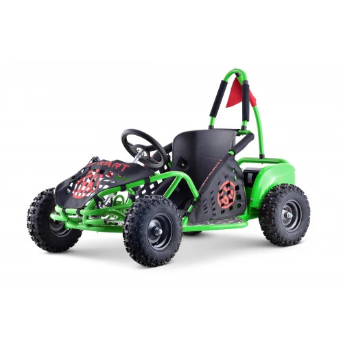 Fast Dragon Elektro-Gokart, 30km/h + 1000 W, 48V/12Ah - Grün