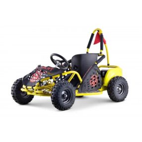 Fast Dragon Elektro-Gokart, 30km/h + 1000 W, 48V/12Ah - Gelb