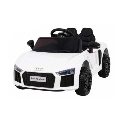 AUDI R8 Elektro-Kleinwagen, 70W, 12V/9Ah - Weiß