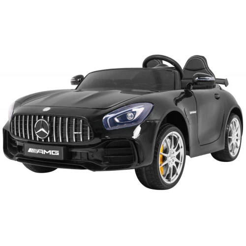 Mercedes-Benz GT R Elektro-Kleinwagen, 2 Passagiere, 4x4 Antrieb, 12V/7Ah - Schwarz