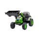 Elektro-Bagger mit beweglichem Griff und Schaufel, 70W, 12V/7Ah, - Grün