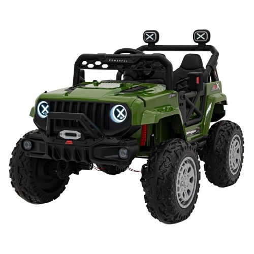 OFF ROAD Speed Elektro-Geländewagen, 140W, 2x12V/7Ah - Grün