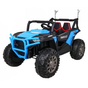   Buggy Racer Elektro-SUV, 2 Passagiere, 4x4, 180W, 2x12V/7Ah - Blau