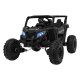 Buggy ATV Defend elektrisch geländegängig 4x4, 140W, 12V/10Ah - Schwarz
