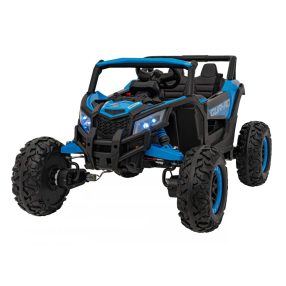   Buggy ATV Defend elektrisch geländegängig 4x4, 140W, 12V/10Ah - Blau