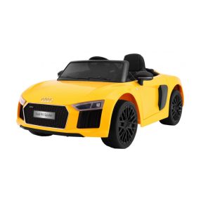 AUDI R8 Spyder Elektro-Kleinwagen, 90W, 12V/14Ah - Gelb