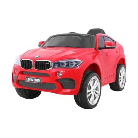 BMW X6M Elektro-Kleinwagen, 90W, 12V/14Ah - Rot