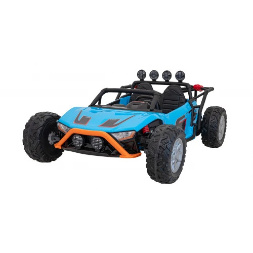 Car Buggy Racing Elektroauto, 2 Personen, 400W, 24V/7Ah - Blau