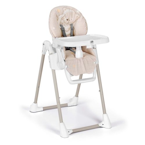 CAM Hochstuhl Pappananna - Beige, Teddybär